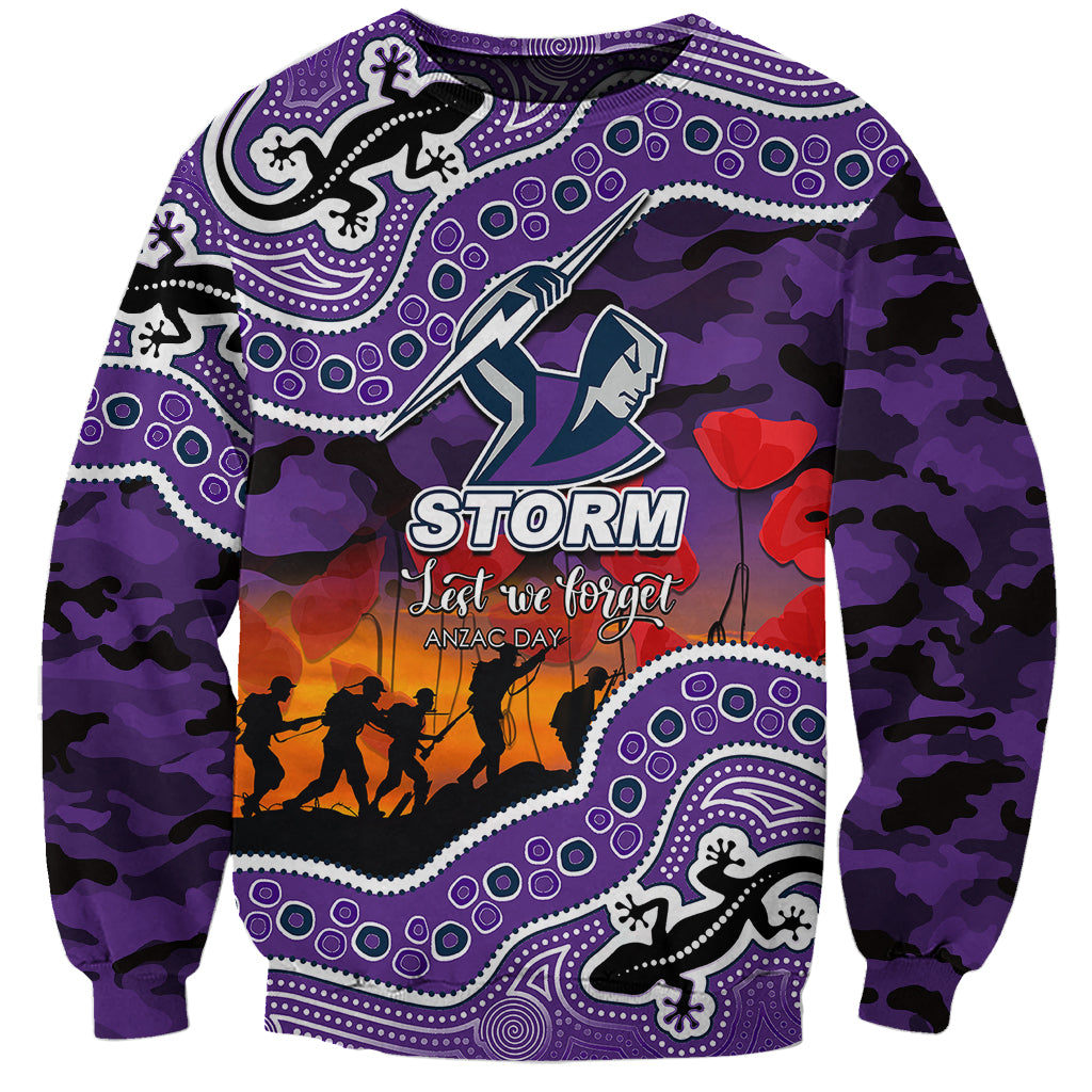 custom-personalised-anzac-day-nrl-storm-sweatshirt-aboriginal-lizard-patterns