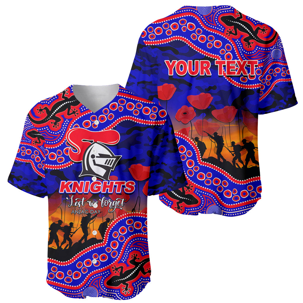 custom-personalised-anzac-day-nrl-knights-baseball-jersey-aboriginal-lizard-patterns