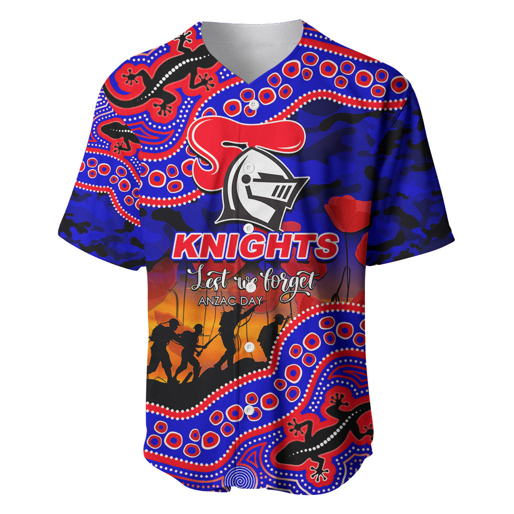 custom-personalised-anzac-day-nrl-knights-baseball-jersey-aboriginal-lizard-patterns