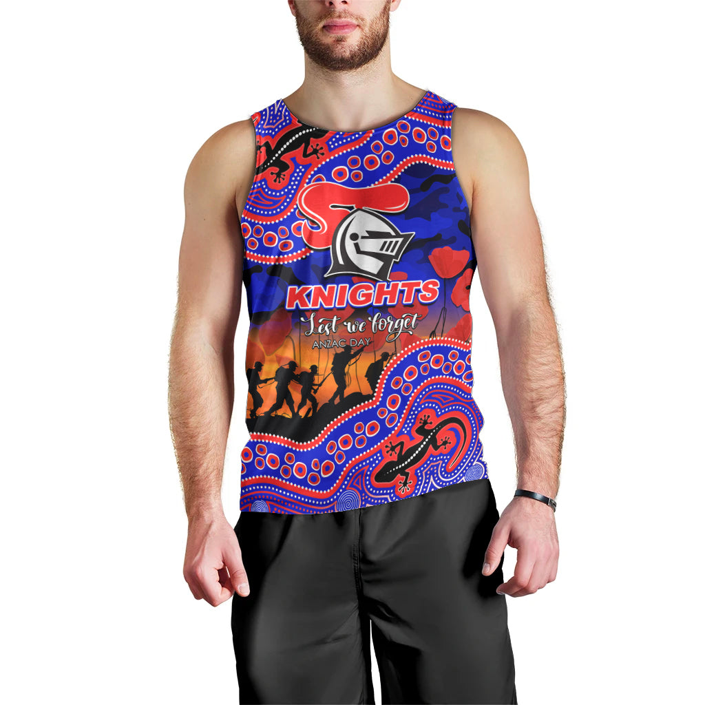 custom-personalised-anzac-day-nrl-knights-men-tank-top-aboriginal-lizard-patterns