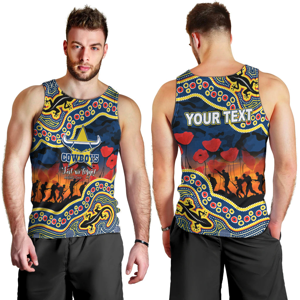 custom-personalised-anzac-day-nrl-cowboys-men-tank-top-aboriginal-lizard-patterns