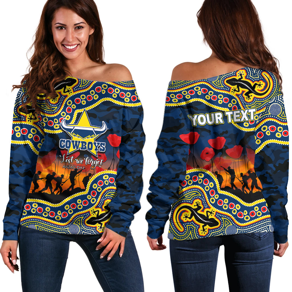 custom-personalised-anzac-day-nrl-cowboys-off-shoulder-sweater-aboriginal-lizard-patterns