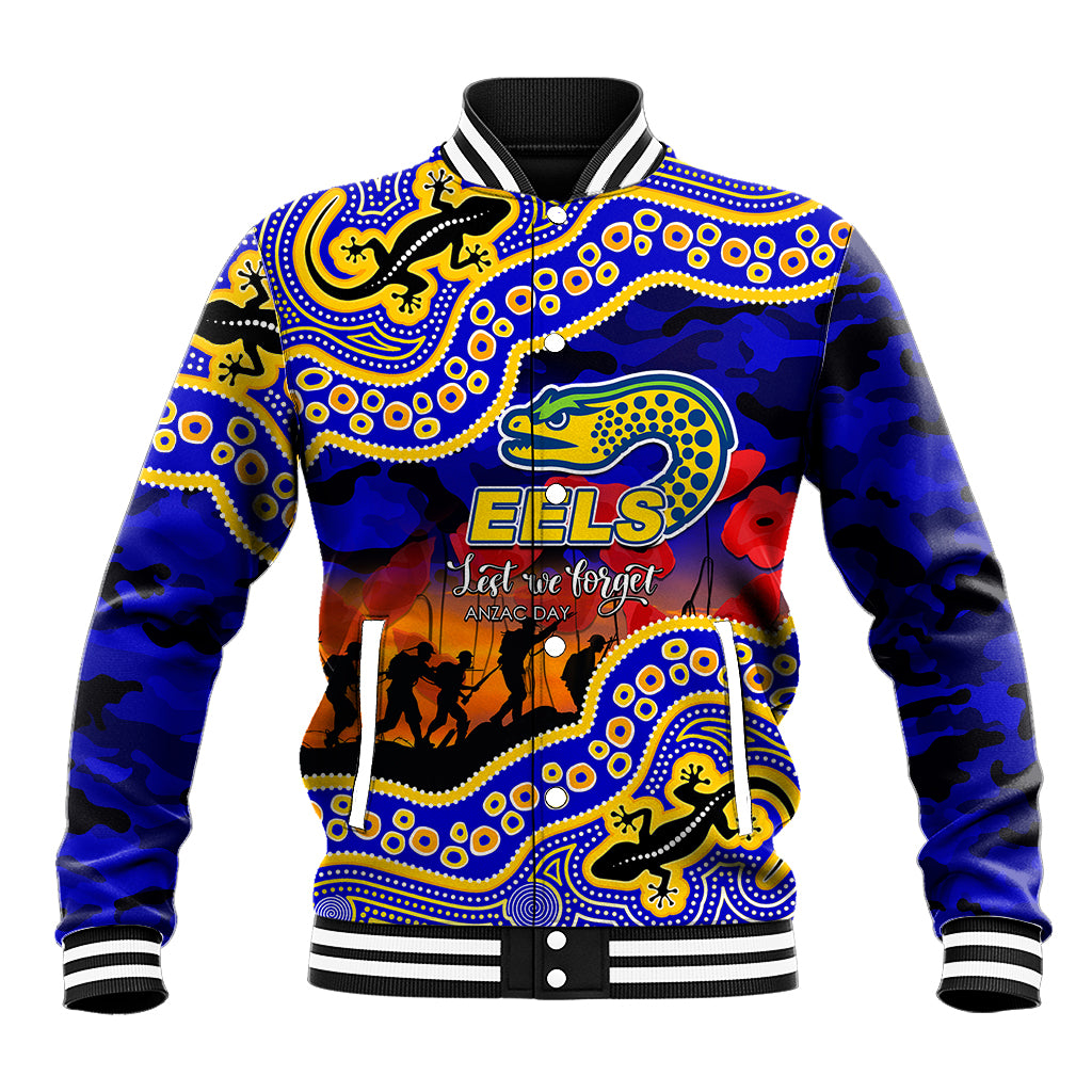 custom-personalised-anzac-day-nrl-eels-baseball-jacket-aboriginal-lizard-patterns