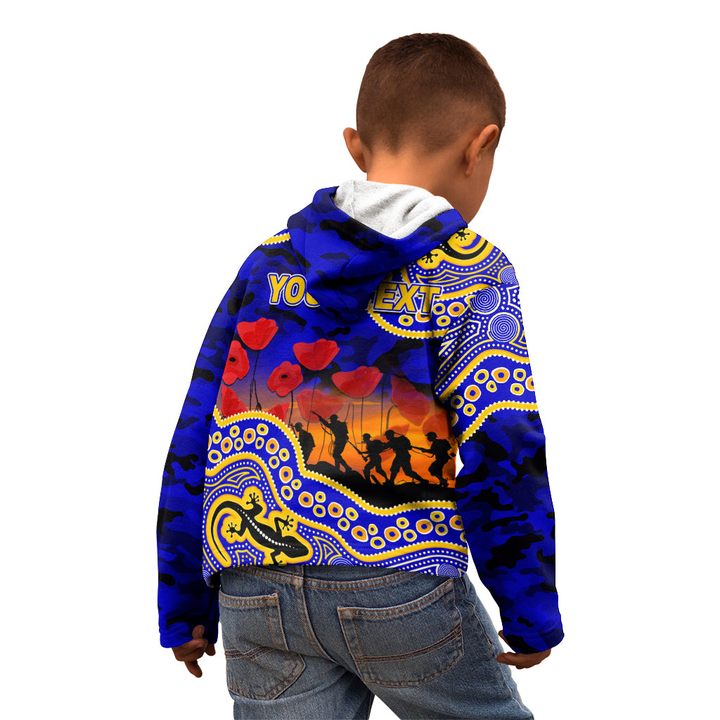 custom-personalised-anzac-day-nrl-eels-kid-hoodie-aboriginal-lizard-patterns