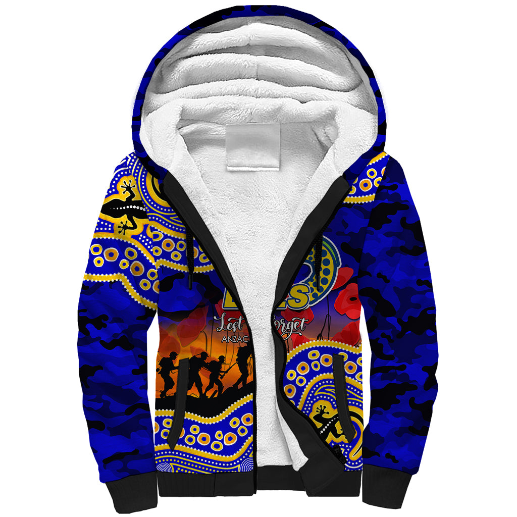 custom-personalised-anzac-day-nrl-eels-sherpa-hoodie-aboriginal-lizard-patterns