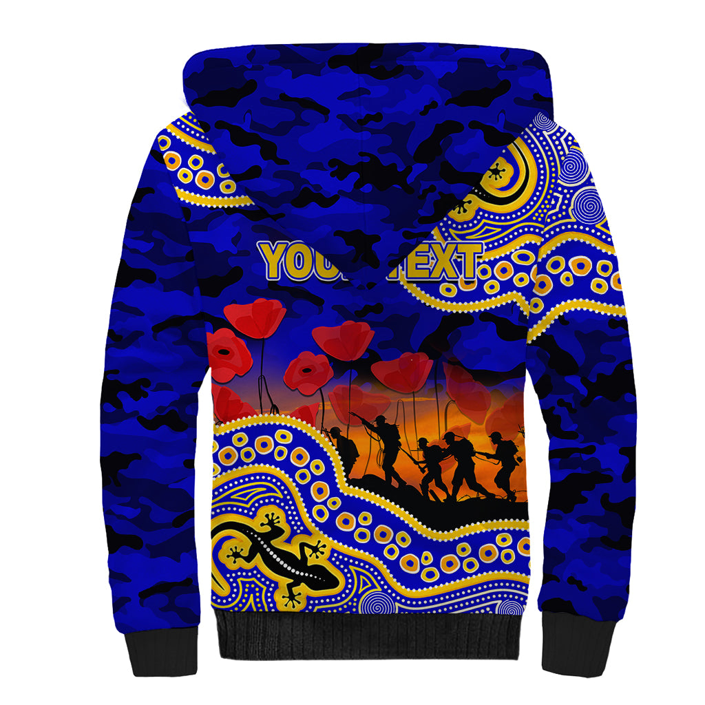 custom-personalised-anzac-day-nrl-eels-sherpa-hoodie-aboriginal-lizard-patterns