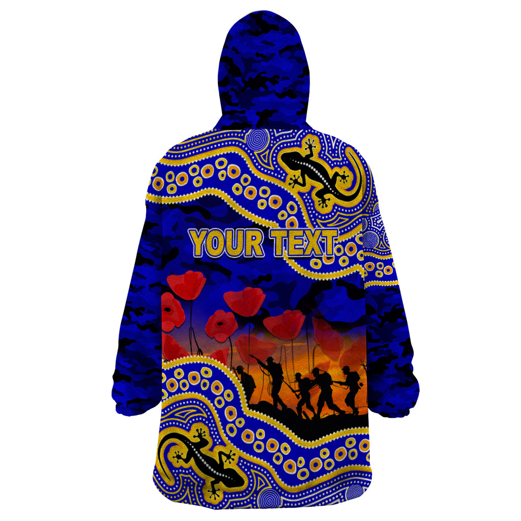 custom-personalised-anzac-day-nrl-eels-wearable-blanket-hoodie-aboriginal-lizard-patterns