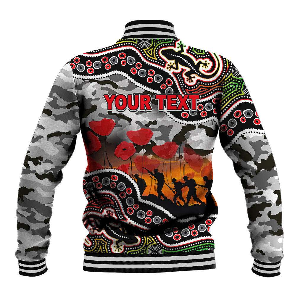 custom-personalised-anzac-day-nrl-panthers-baseball-jacket-aboriginal-lizard-patterns