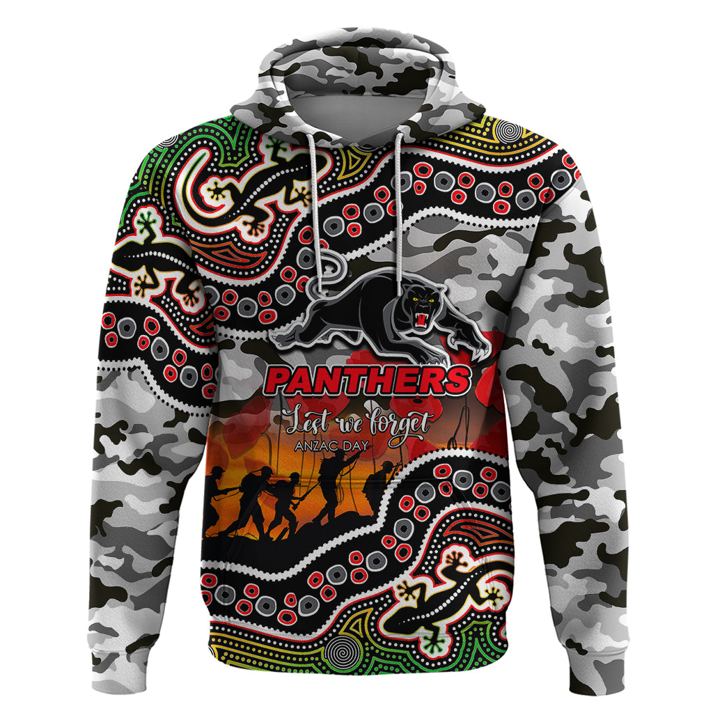 custom-personalised-anzac-day-nrl-panthers-hoodie-aboriginal-lizard-patterns