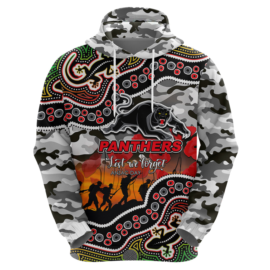 custom-personalised-anzac-day-nrl-panthers-hoodie-aboriginal-lizard-patterns