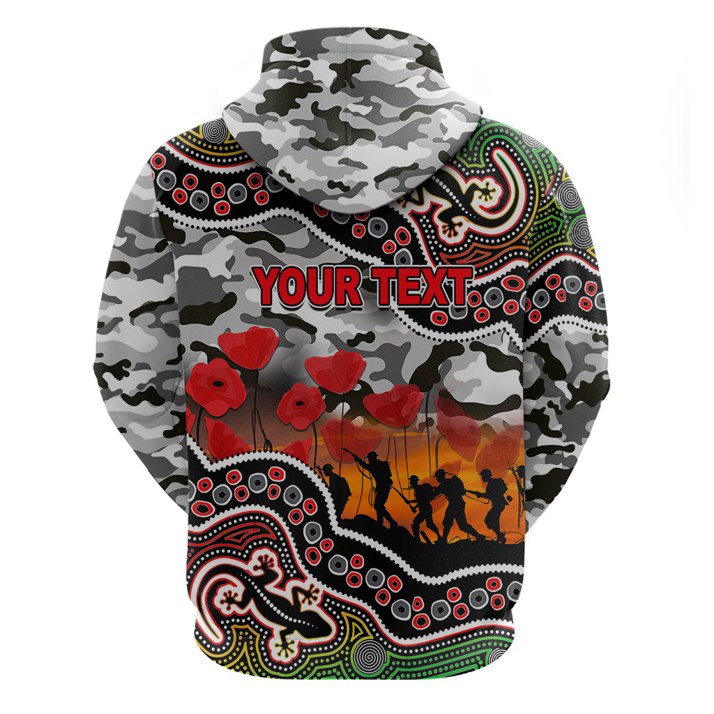 custom-personalised-anzac-day-nrl-panthers-hoodie-aboriginal-lizard-patterns