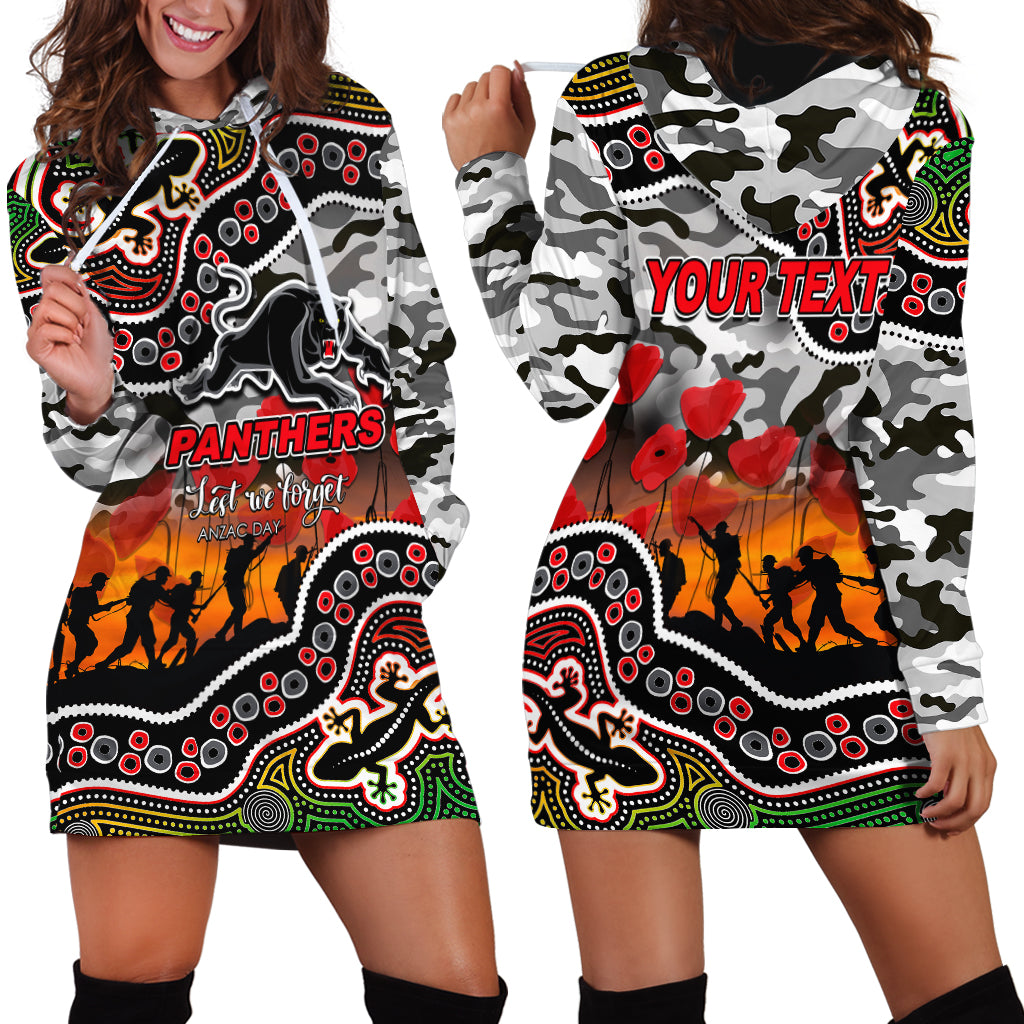 custom-personalised-anzac-day-nrl-panthers-hoodie-dress-aboriginal-lizard-patterns