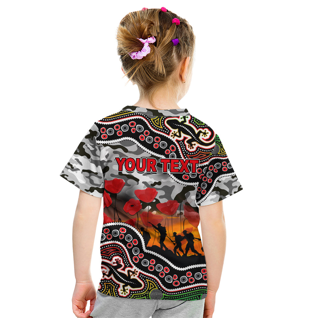 custom-personalised-anzac-day-nrl-panthers-kid-t-shirt-aboriginal-lizard-patterns