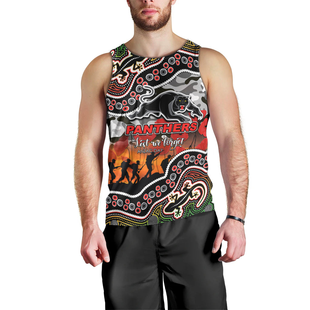 custom-personalised-anzac-day-nrl-panthers-men-tank-top-aboriginal-lizard-patterns