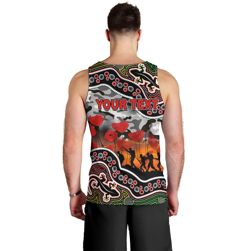 custom-personalised-anzac-day-nrl-panthers-men-tank-top-aboriginal-lizard-patterns