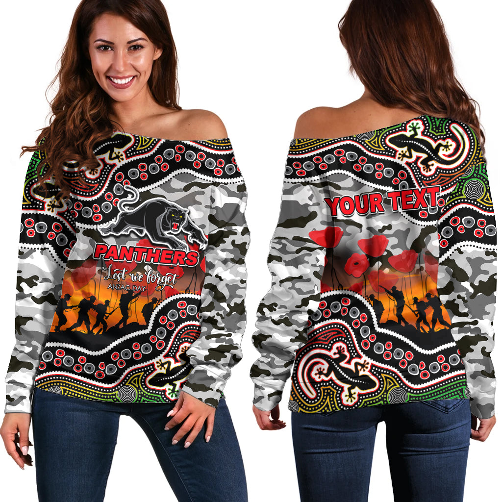 custom-personalised-anzac-day-nrl-panthers-off-shoulder-sweater-aboriginal-lizard-patterns