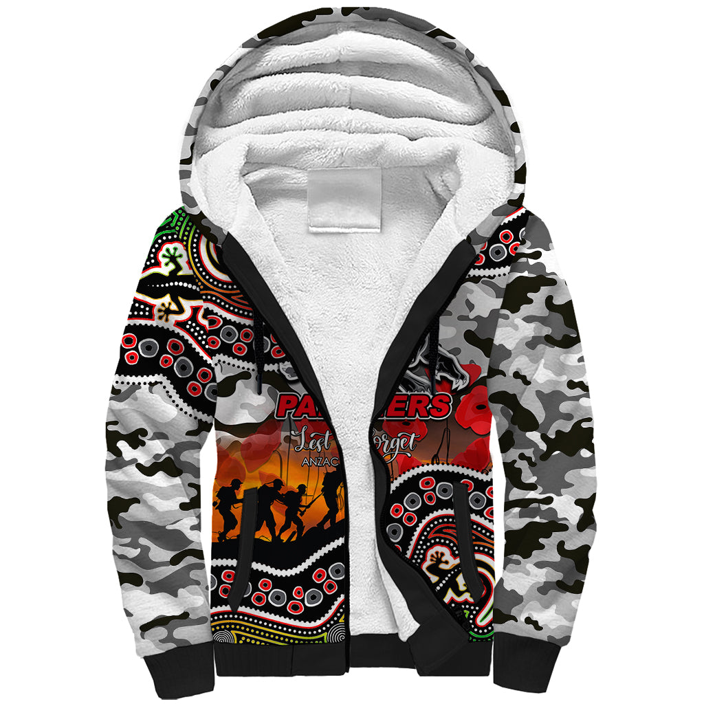 custom-personalised-anzac-day-nrl-panthers-sherpa-hoodie-aboriginal-lizard-patterns