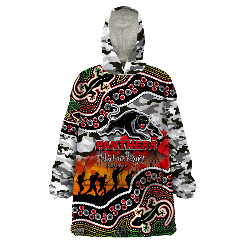 custom-personalised-anzac-day-nrl-panthers-wearable-blanket-hoodie-aboriginal-lizard-patterns