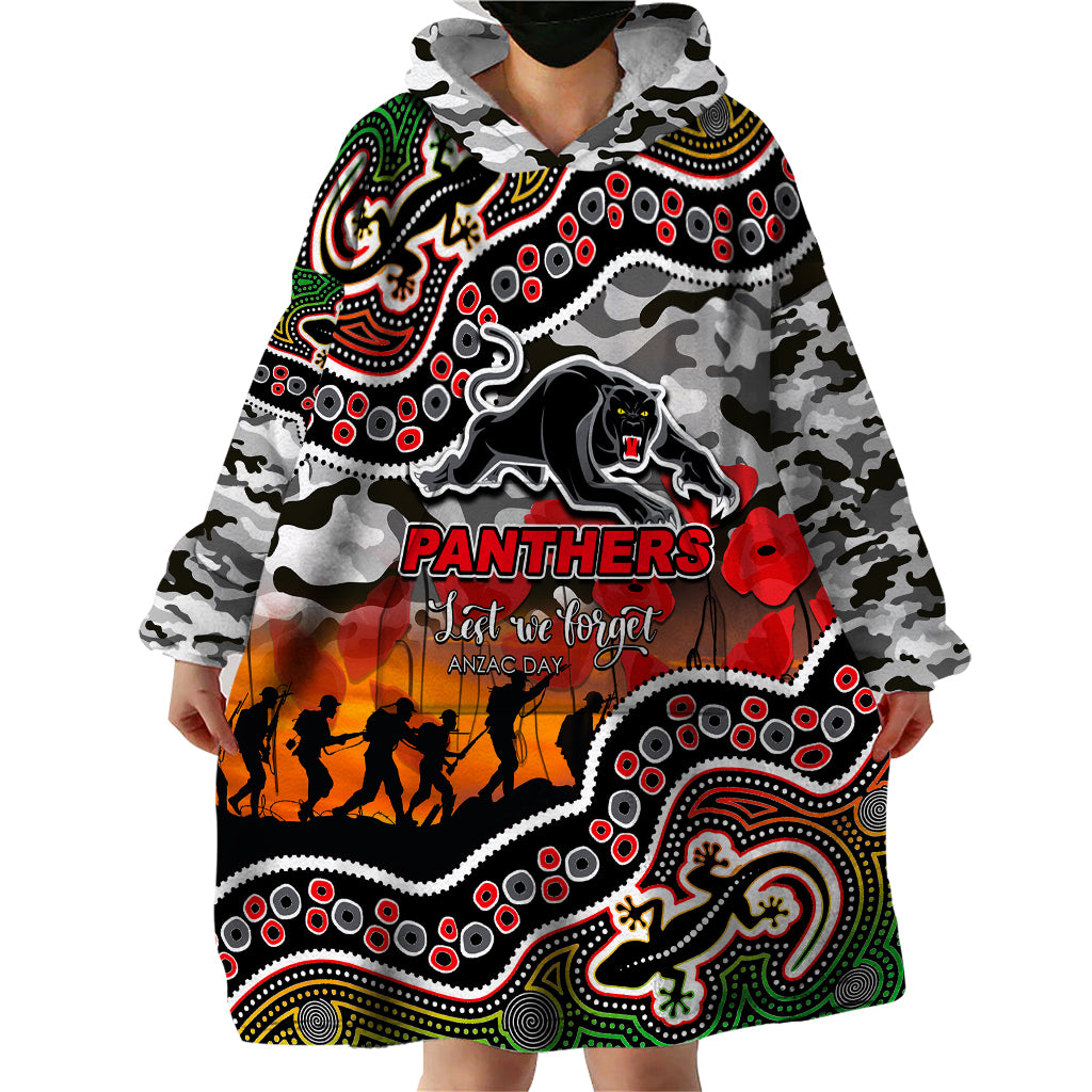 custom-personalised-anzac-day-nrl-panthers-wearable-blanket-hoodie-aboriginal-lizard-patterns