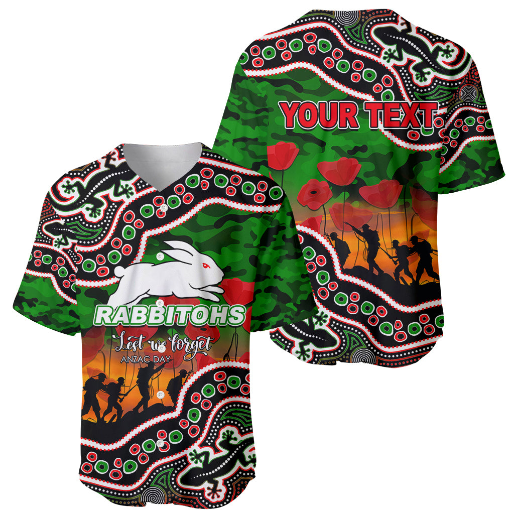 custom-personalised-anzac-day-nrl-rabbitohs-baseball-jersey-aboriginal-lizard-patterns