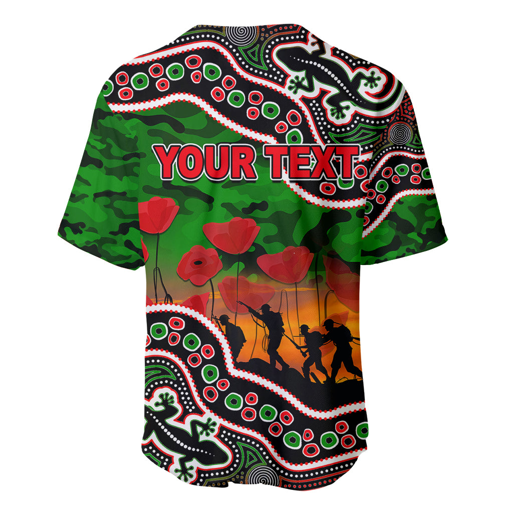 custom-personalised-anzac-day-nrl-rabbitohs-baseball-jersey-aboriginal-lizard-patterns