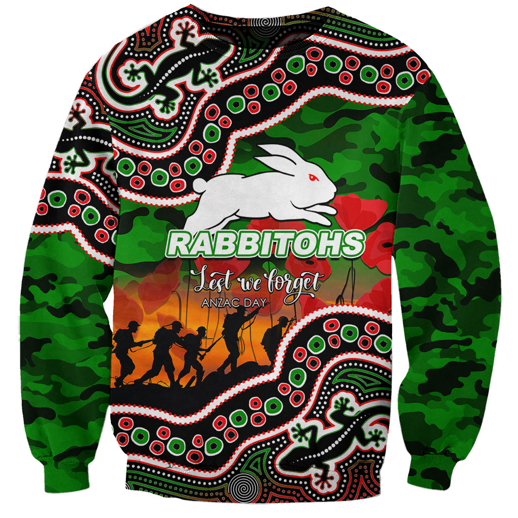 custom-personalised-anzac-day-nrl-rabbitohs-sweatshirt-aboriginal-lizard-patterns