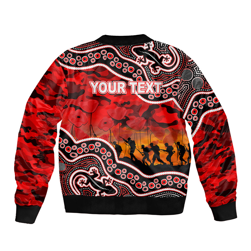 custom-personalised-anzac-day-nrl-dragons-bomber-jacket-aboriginal-lizard-patterns