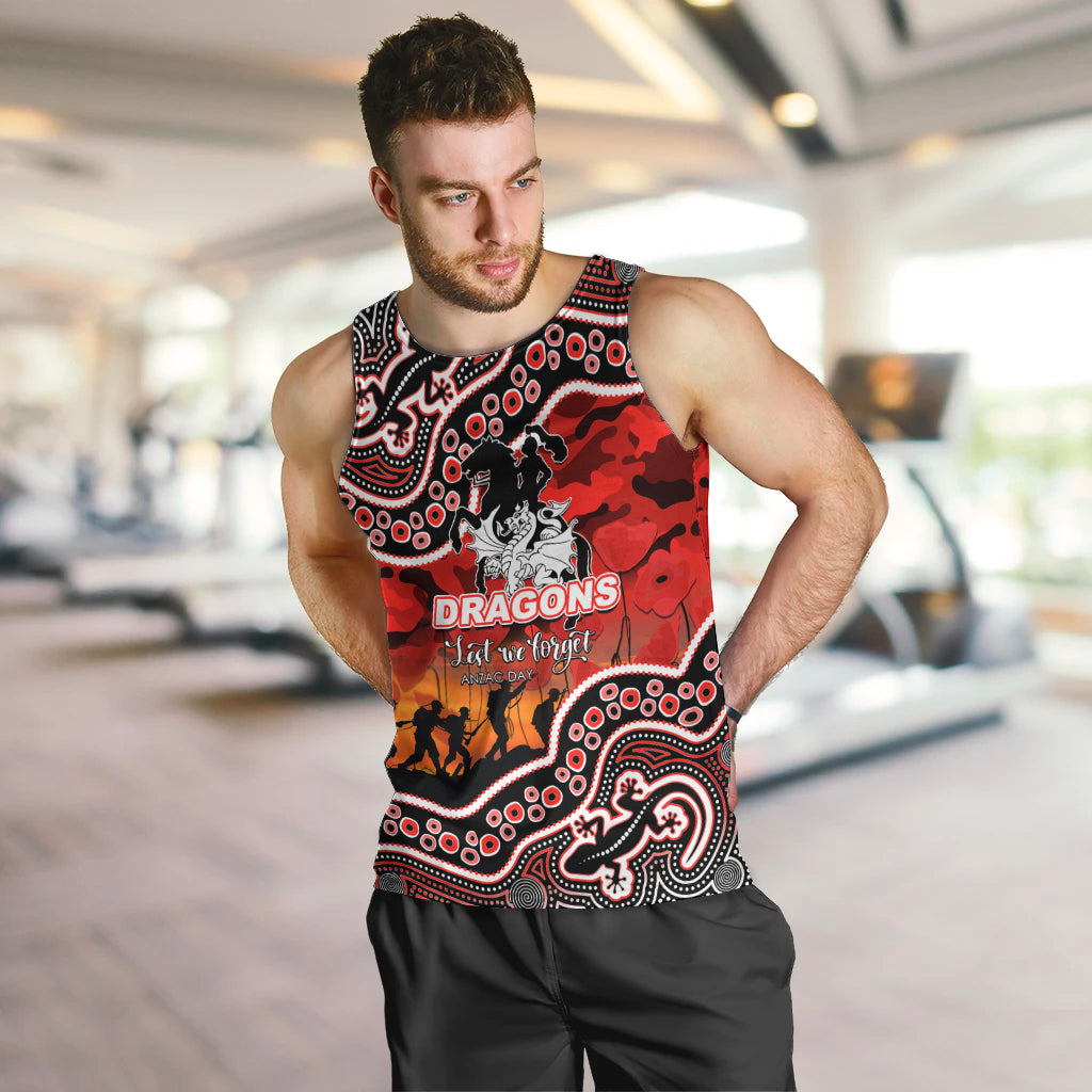 custom-personalised-anzac-day-nrl-dragons-men-tank-top-aboriginal-lizard-patterns