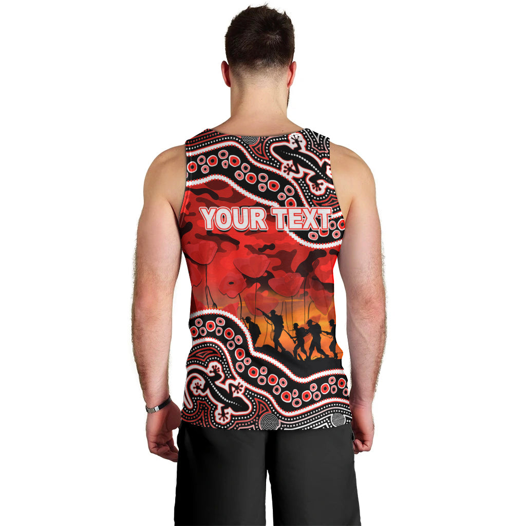 custom-personalised-anzac-day-nrl-dragons-men-tank-top-aboriginal-lizard-patterns