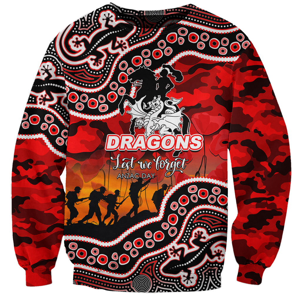 custom-personalised-anzac-day-nrl-dragons-sweatshirt-aboriginal-lizard-patterns