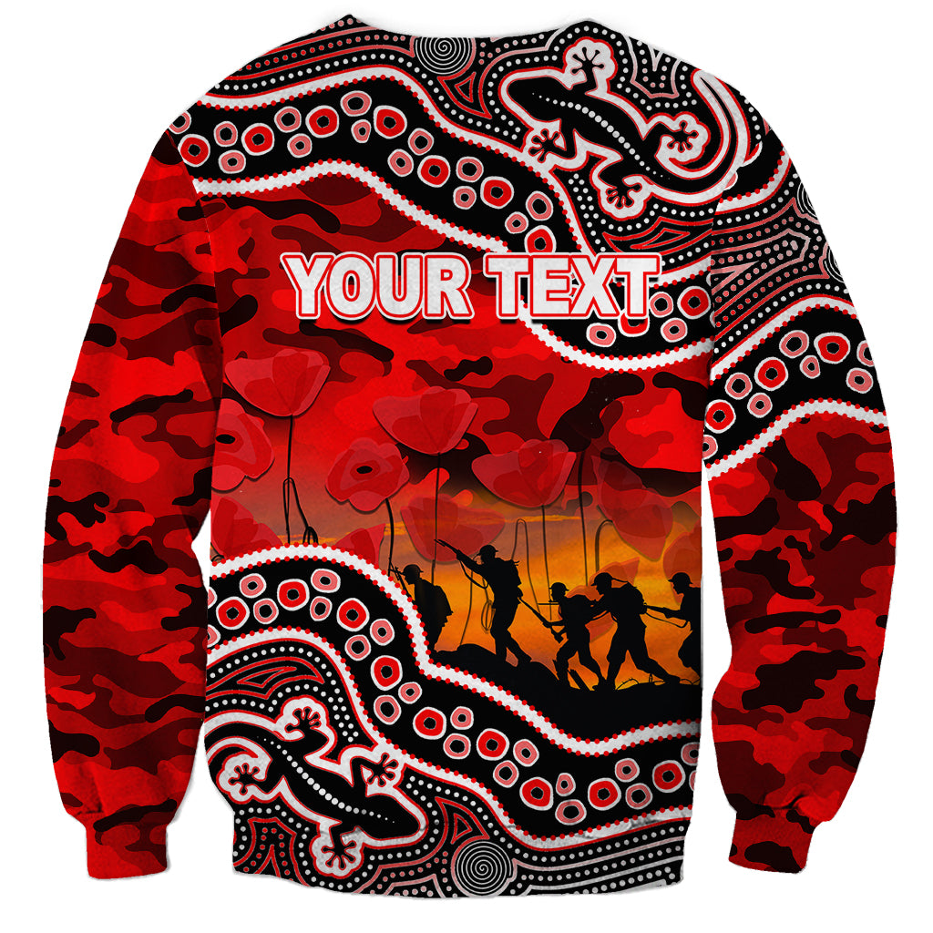 custom-personalised-anzac-day-nrl-dragons-sweatshirt-aboriginal-lizard-patterns