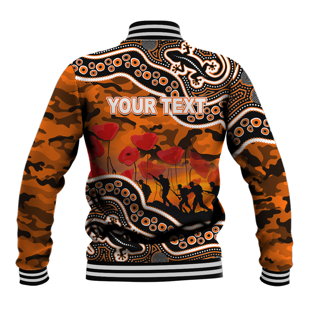 custom-personalised-anzac-day-nrl-tigers-baseball-jacket-aboriginal-lizard-patterns