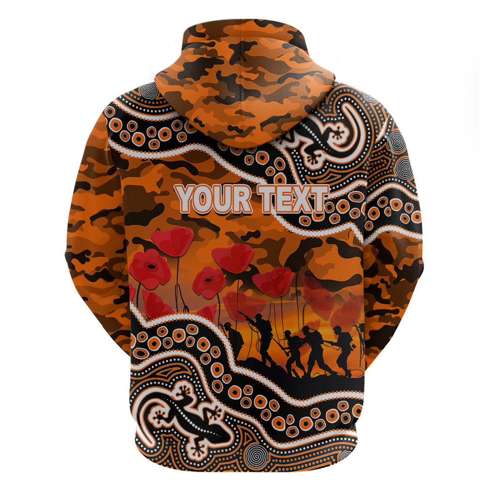 custom-personalised-anzac-day-nrl-tigers-hoodie-aboriginal-lizard-patterns