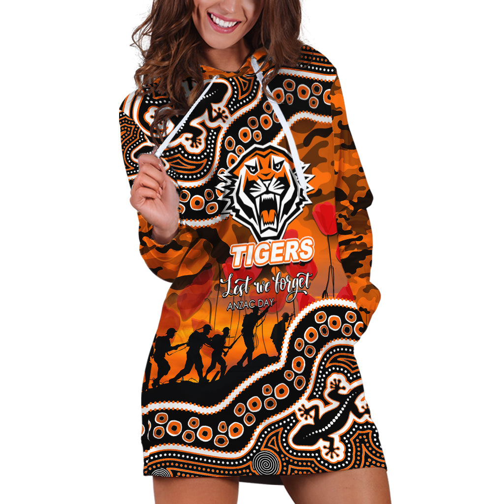 custom-personalised-anzac-day-nrl-tigers-hoodie-dress-aboriginal-lizard-patterns