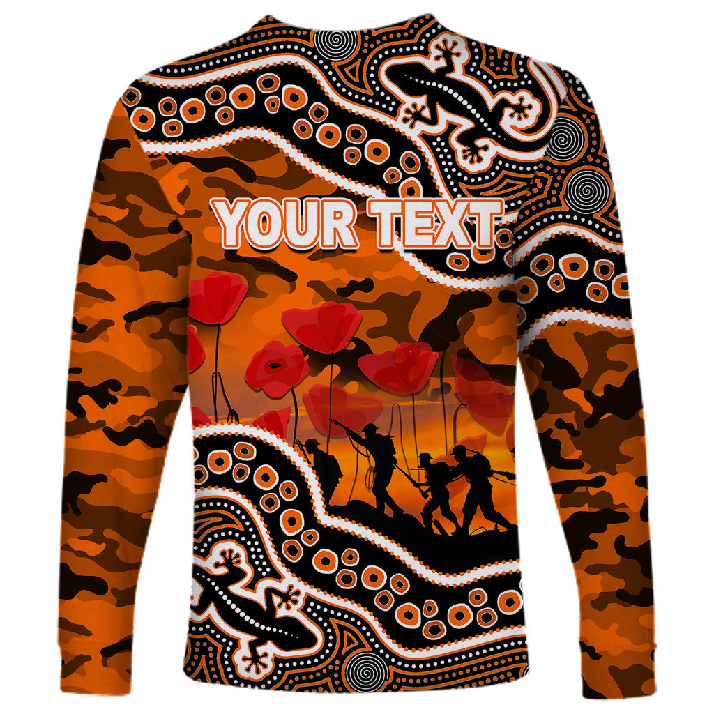 custom-personalised-anzac-day-nrl-tigers-long-sleeve-shirt-aboriginal-lizard-patterns