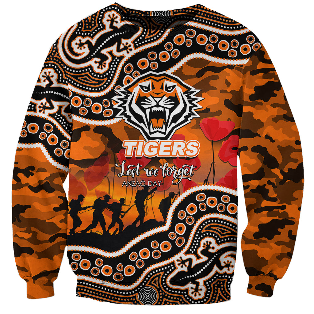 custom-personalised-anzac-day-nrl-tigers-sweatshirt-aboriginal-lizard-patterns