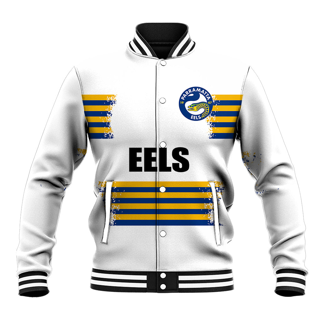 custom-personalised-and-number-eels-nrl-baseball-jacket-2023-simple-white-style