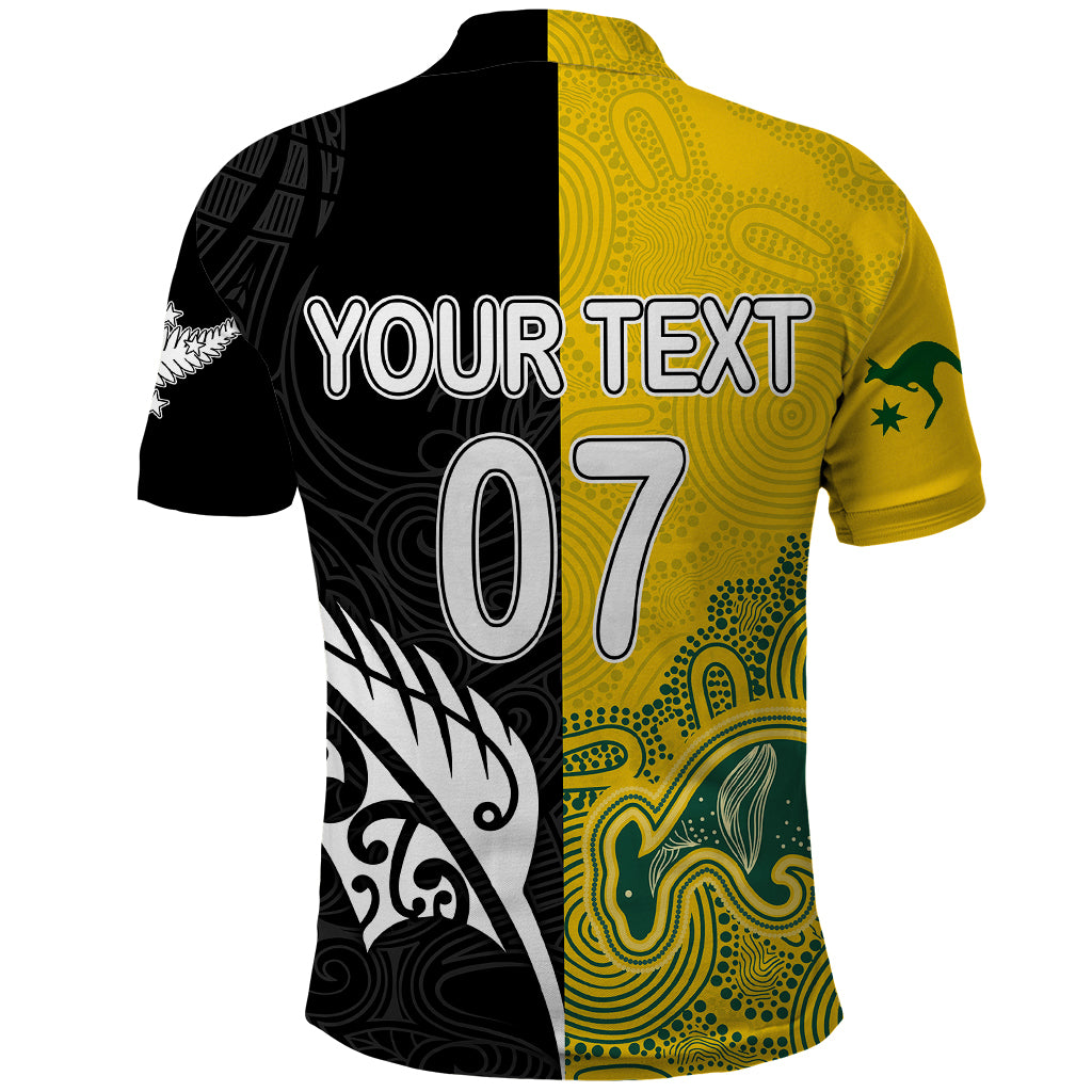 personalised-matildas-mix-football-ferns-polo-shirt-2023-world-cup-aboriginal-tribal-style