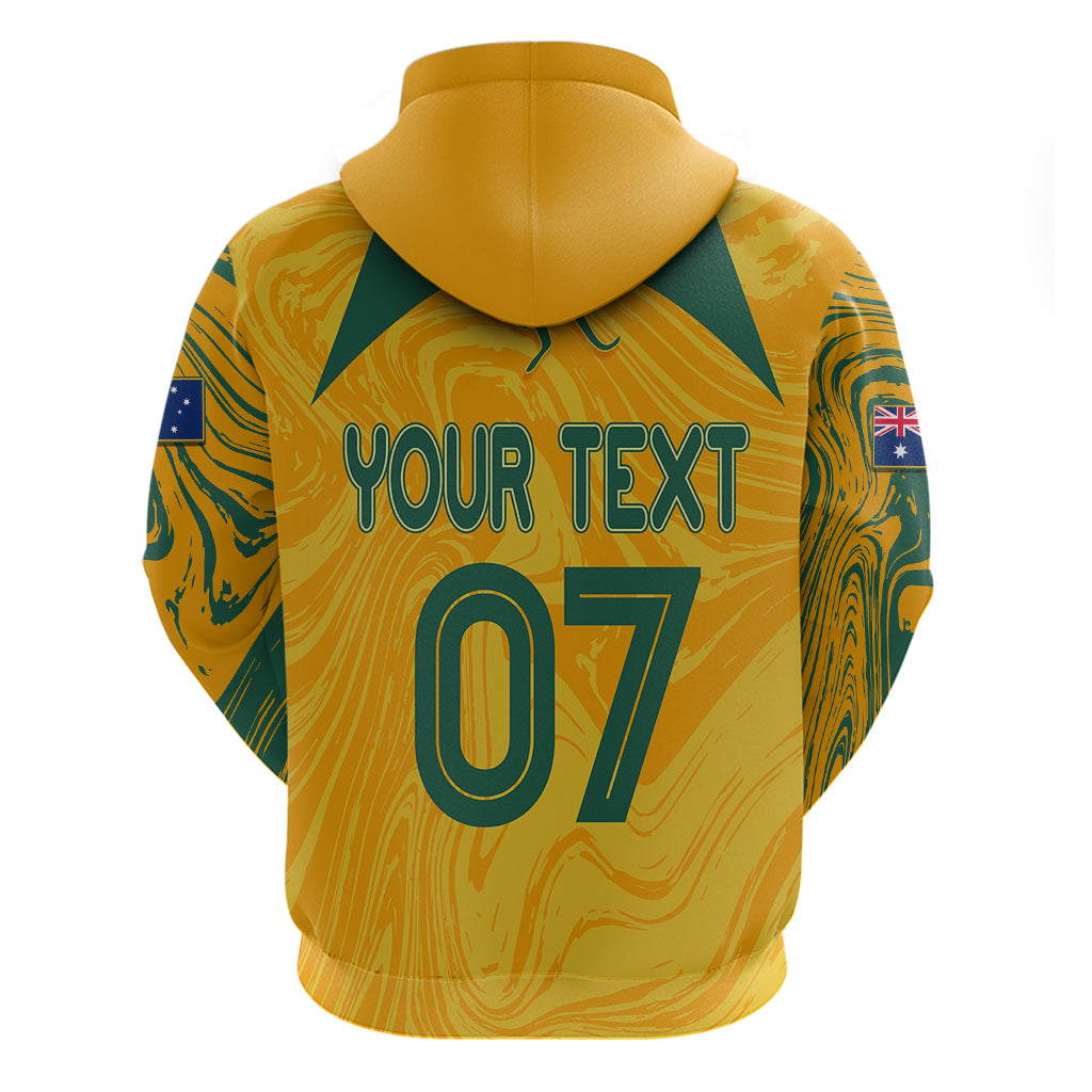 personalised-aussie-matildas-hoodie-2023-women-world-cup-marble-patterns