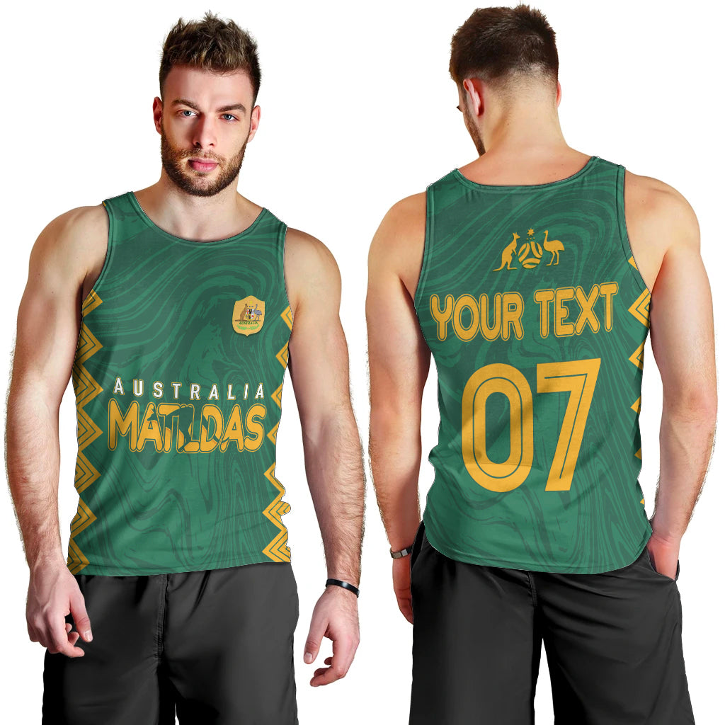 personalised-aussie-matildas-men-tank-top-2023-women-world-cup-marble-patterns-green