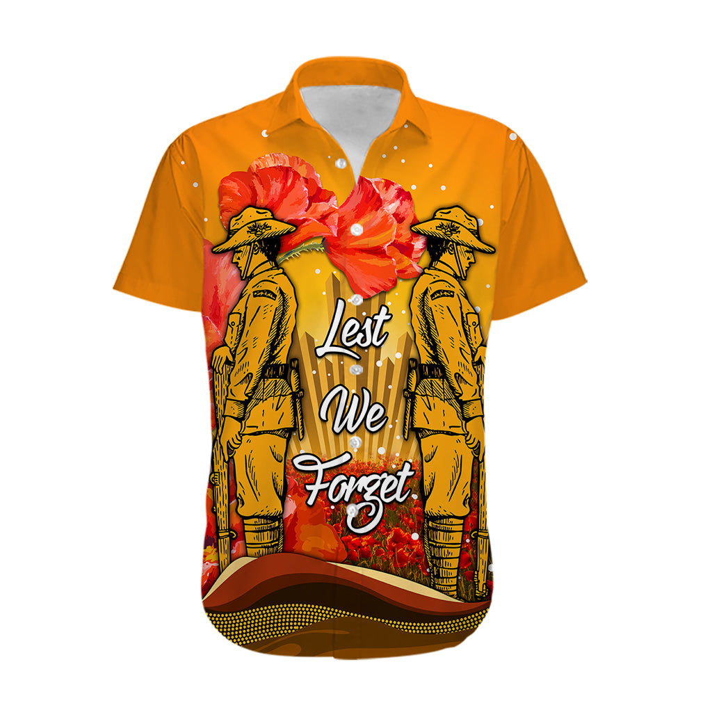 custom-personalised-aboriginal-anzac-day-hawaiian-shirt-soldier-poppy-vibe