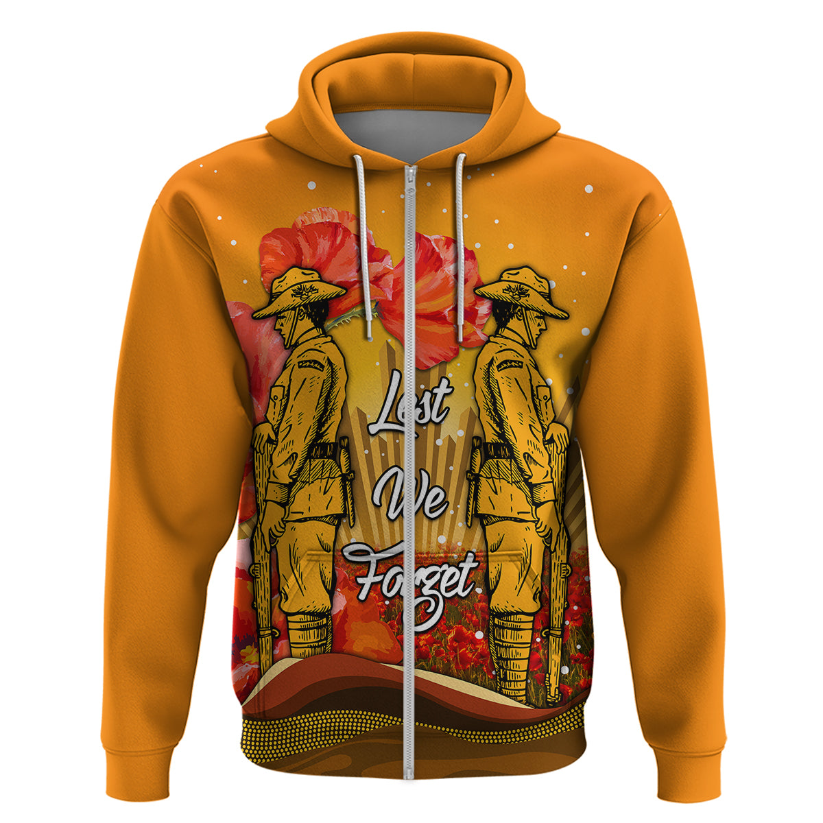 custom-personalised-aboriginal-anzac-day-hoodie-soldier-poppy-vibe