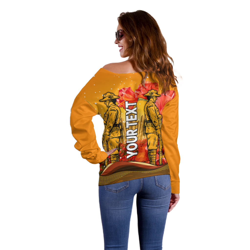 custom-personalised-aboriginal-anzac-day-off-shoulder-sweater-soldier-poppy-vibe