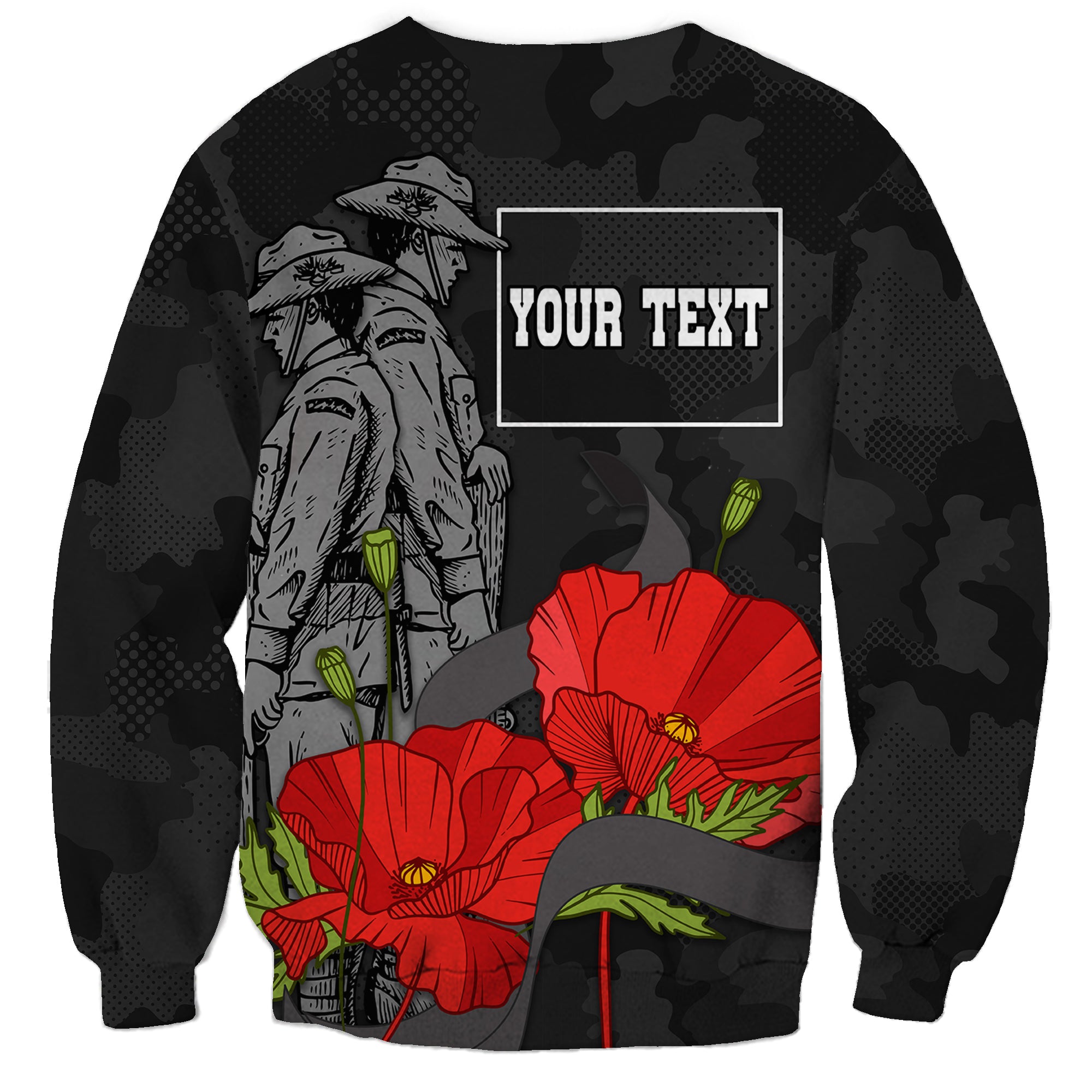 custom-personalised-anzac-day-sweatshirt-soldiers-fighting-at-war