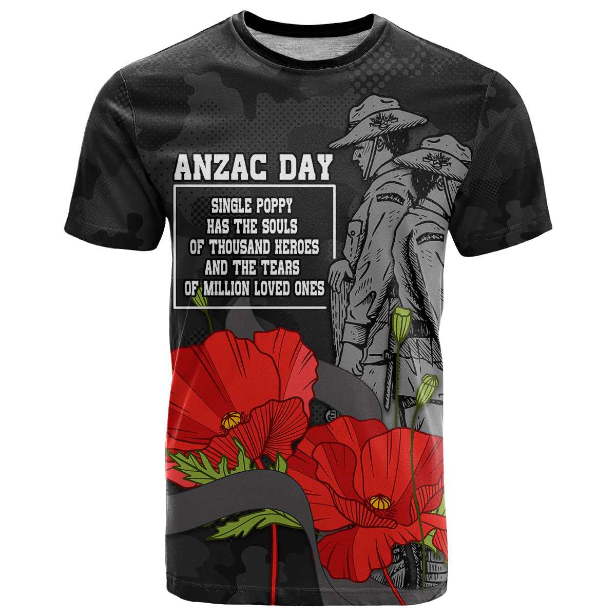 custom-personalised-anzac-day-t-shirt-soldiers-fighting-at-war