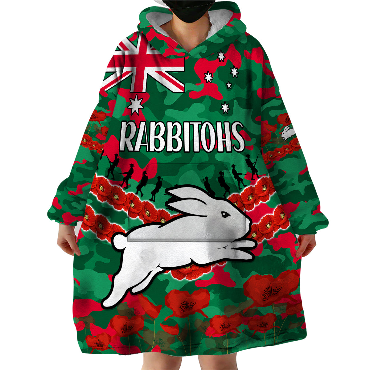 rabbitohs-rugby-anzac-wearable-blanket-hoodie-lest-we-forget