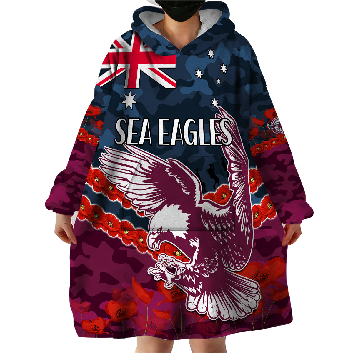 sea-eagles-rugby-anzac-wearable-blanket-hoodie-lest-we-forget