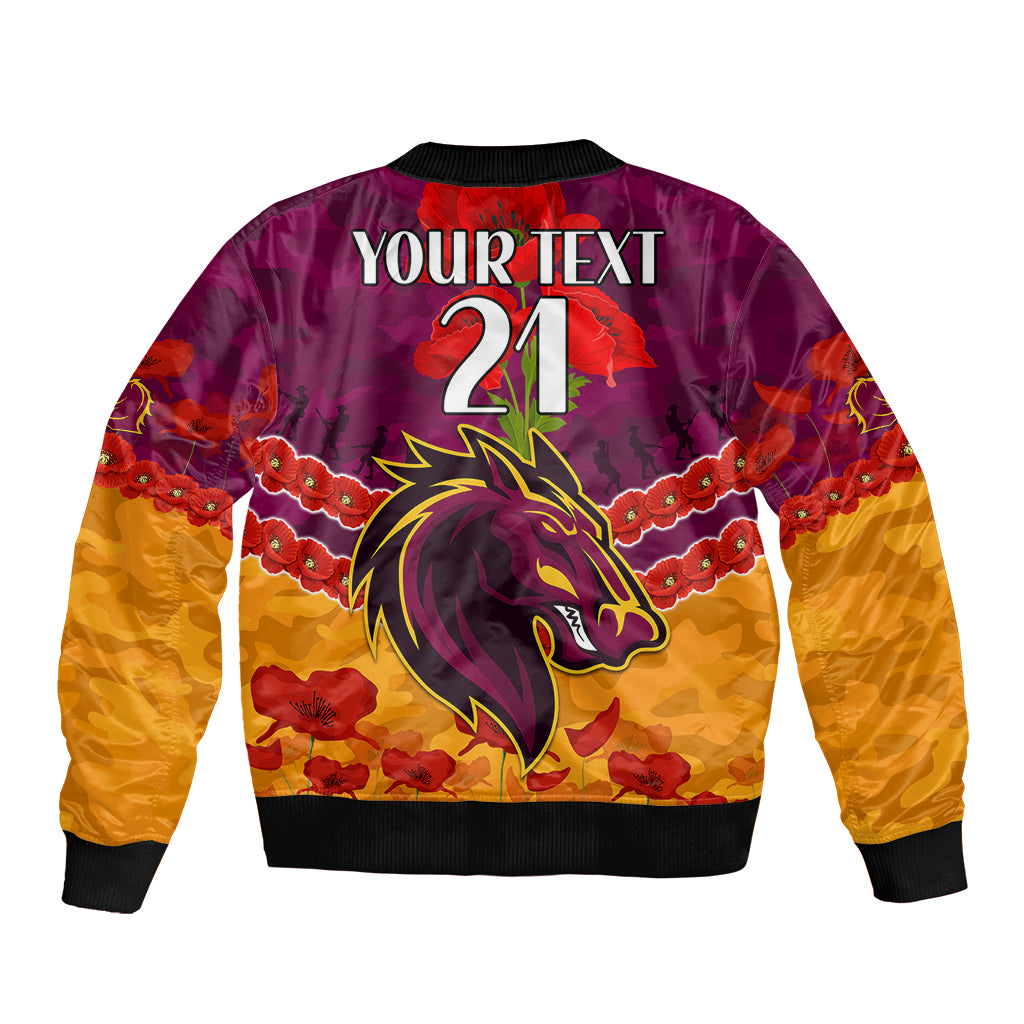 custom-text-and-number-broncos-rugby-anzac-bomber-jacket-lest-we-forget