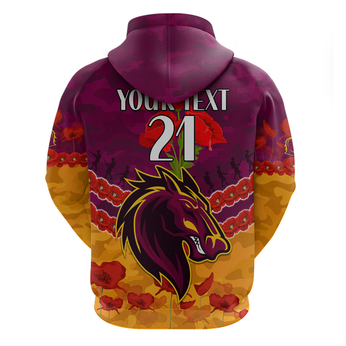 custom-text-and-number-broncos-rugby-anzac-hoodie-lest-we-forget