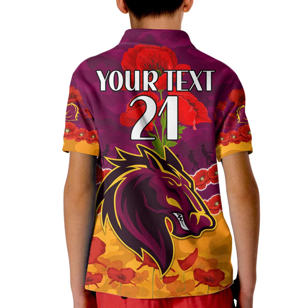 custom-text-and-number-broncos-rugby-anzac-kid-polo-shirt-lest-we-forget